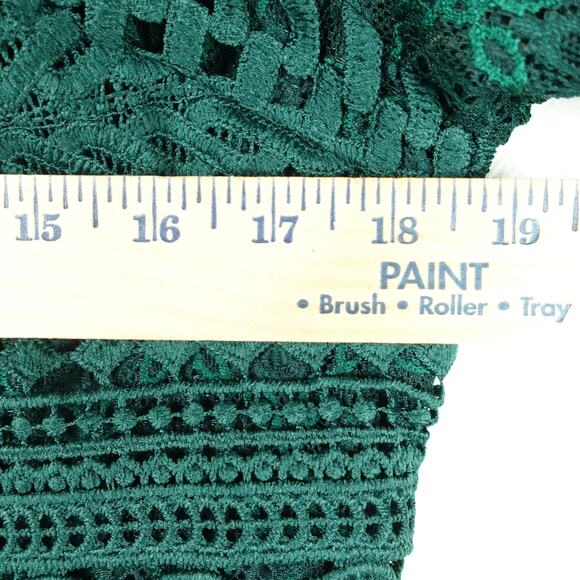 Asos Dress Womens SZ 14 Holiday Party Lace Fairy Whimsical Wedding Guest Modest - Picture 5 of 9